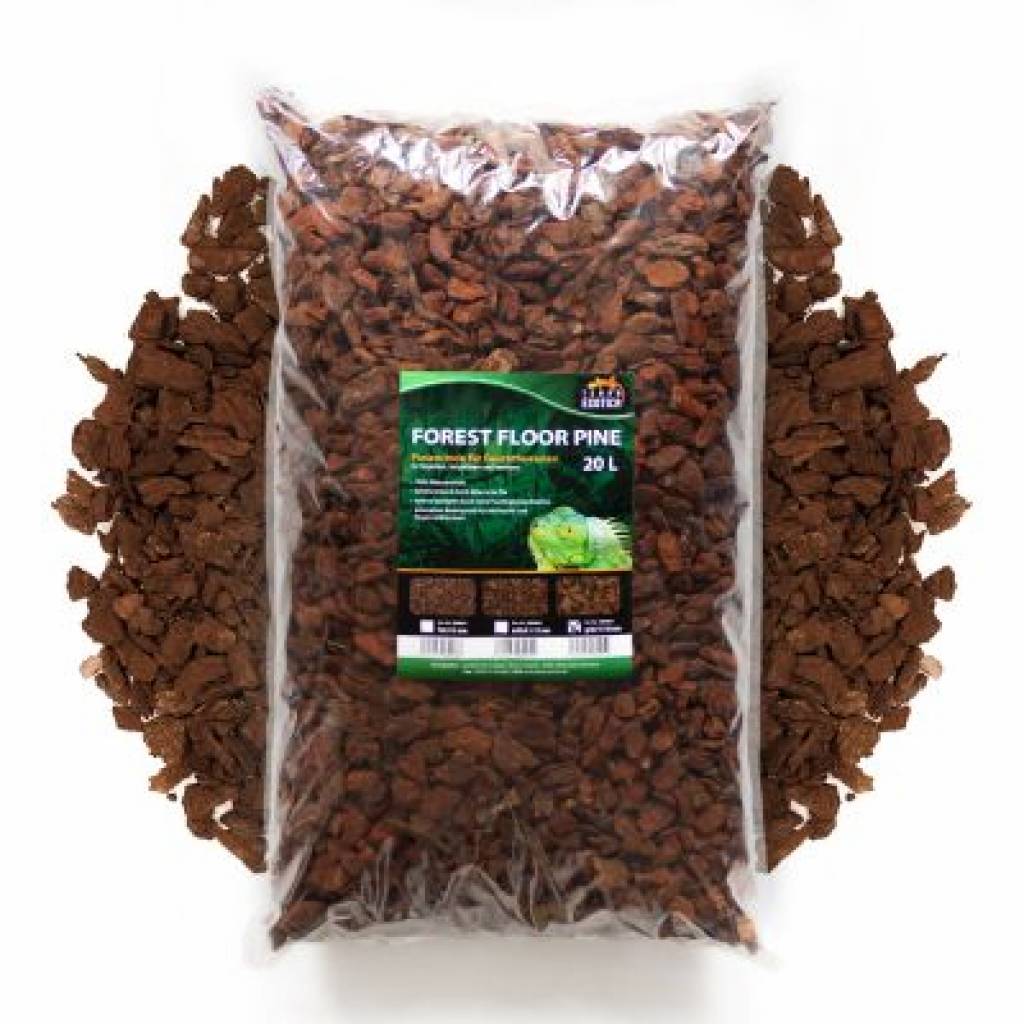 FOREST FLOOR PINE Pinienrinde für Feuchtterrarien 100 % Naturprodukt